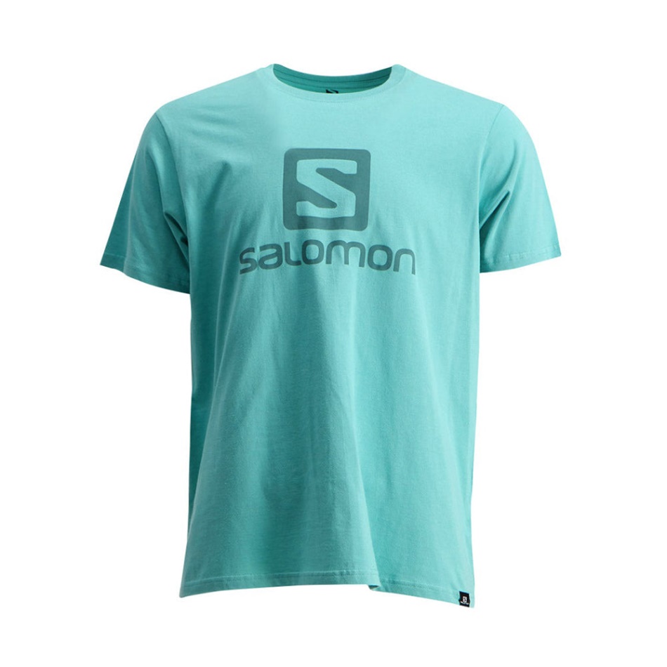 Salomon Achieve Ss Tee M Anthracite Melange/črna