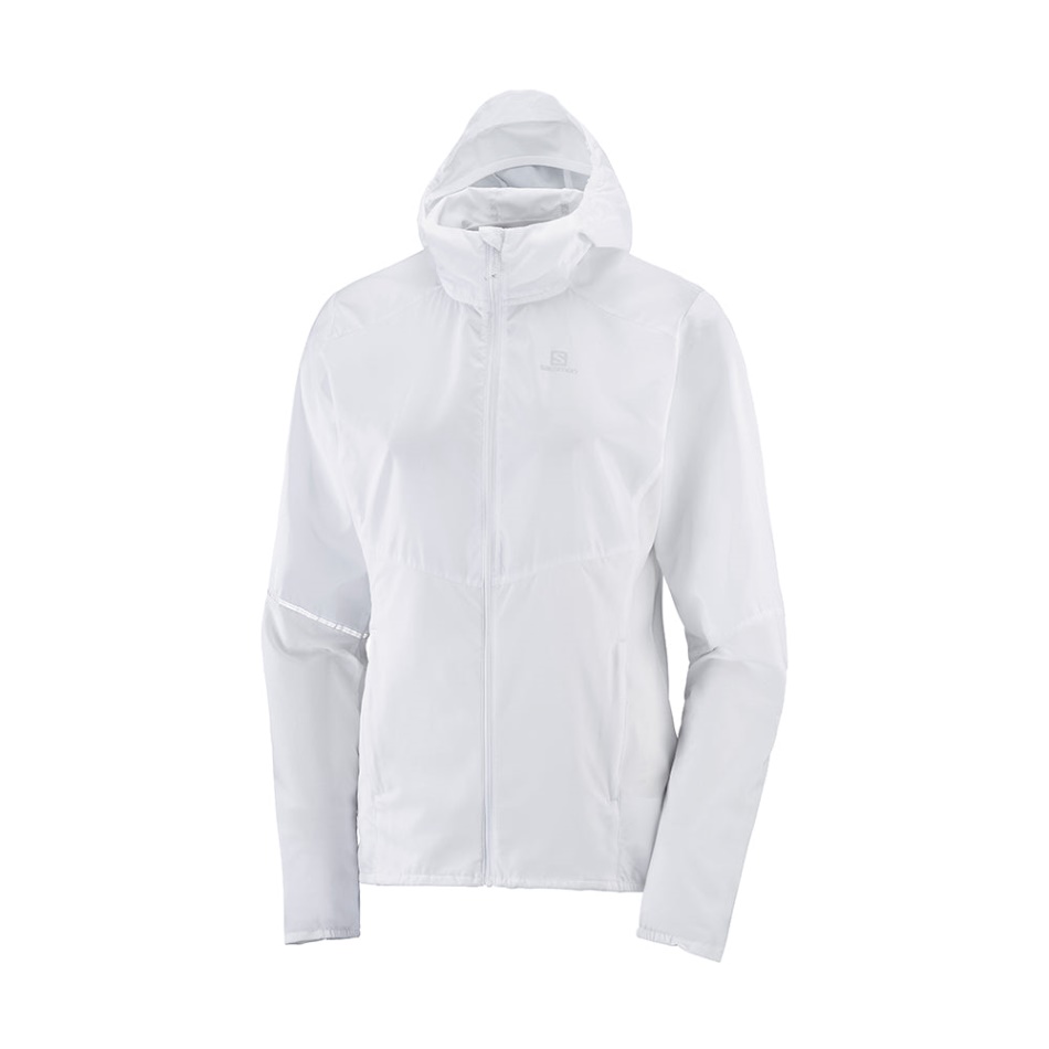 Jakna Salomon Agile Fz Hoodie W Bela