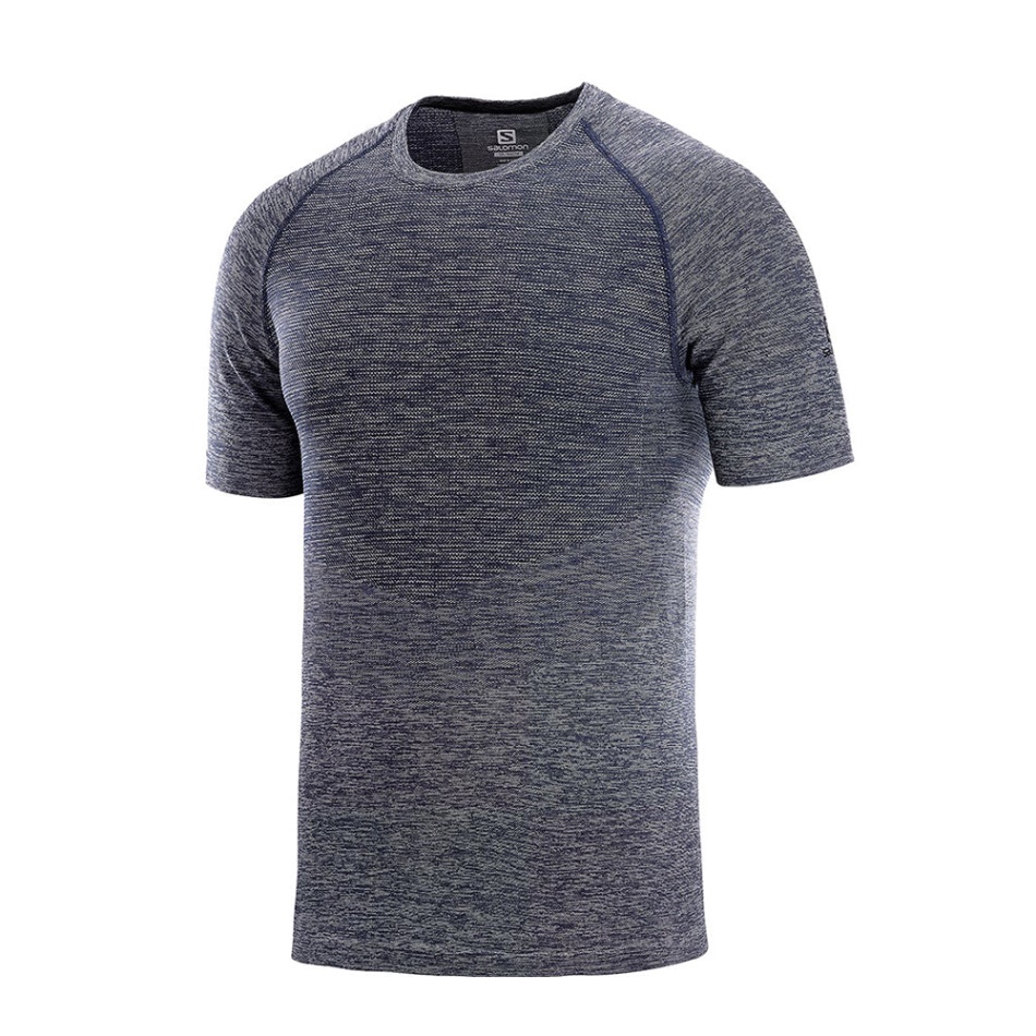 Salomon Allroad Seamless Ss Tee M Night Sky -heather