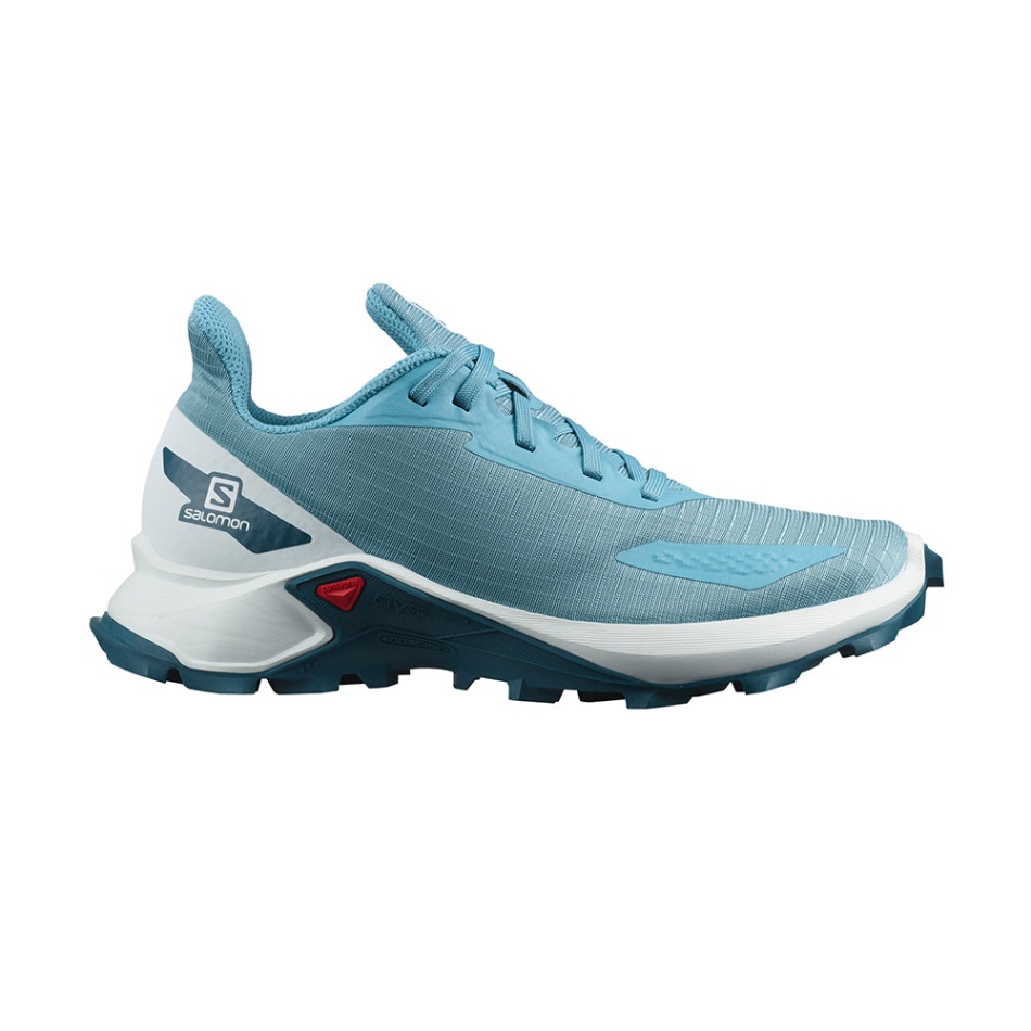 Salomon Alphacross Blast Junior Trail Tekaški čevelj Delphinium Blue-wht-legionblu