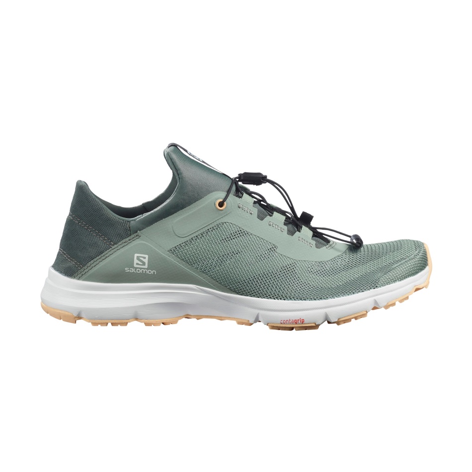 Salomon Amphib Bold W Water Shoe Green Milieu-balsam Zeleno-mandljeva Krema