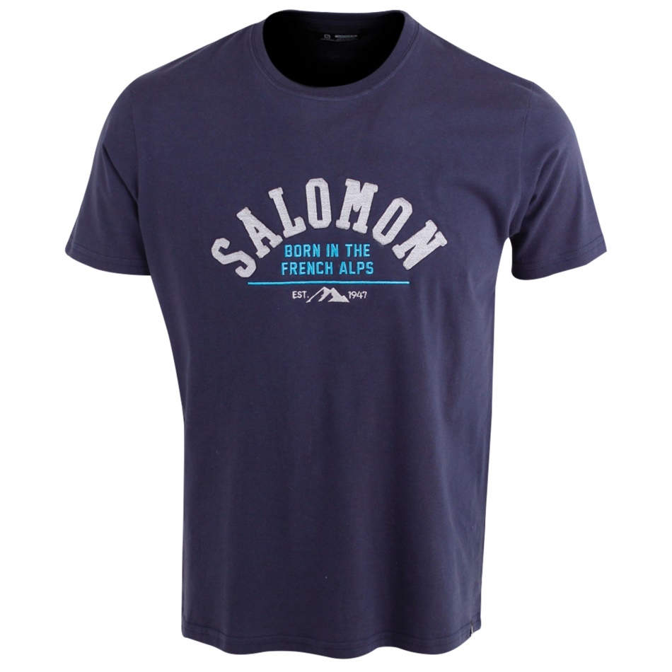 Salomon College Ss Tee M Estate Blue