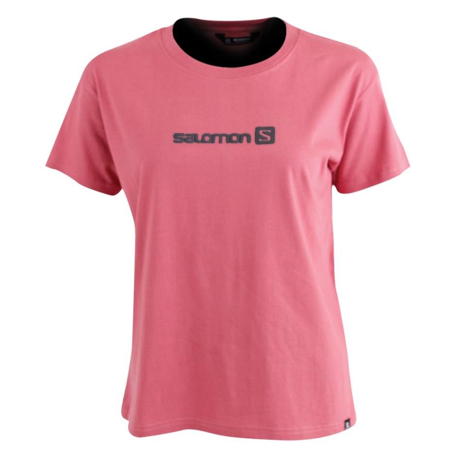 Salomon Explore Ss Tee W Black Melange/mave Wood