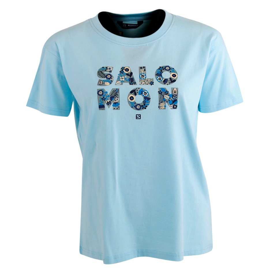 Salomon Garden Talks Ss Tee G Black Melange