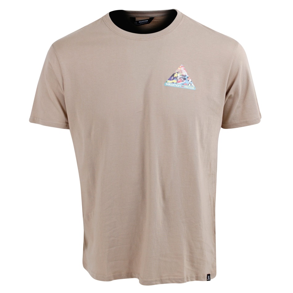 Salomon Hike Club Ss Tee M Green Gables/balsam Green