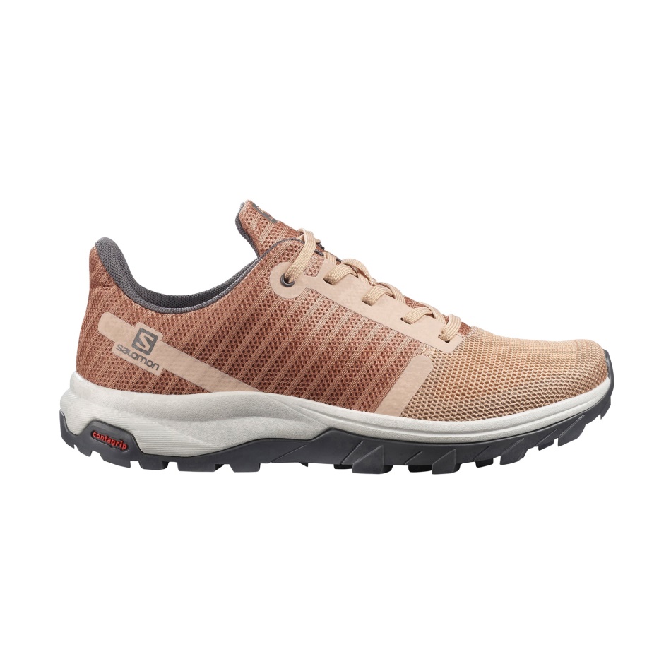 Salomon Outbound Prism W Pohodniški čevelj Sirocco-mocha Mousse-alloy