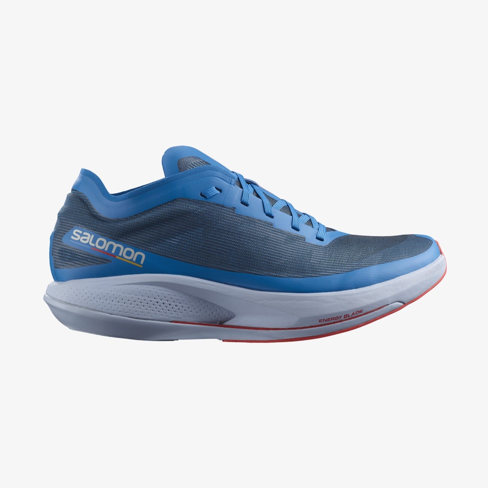 Salomon Phantasm Cestni Tekaški čevelj Indigo Bunting-kentucky Blue-poppy Red