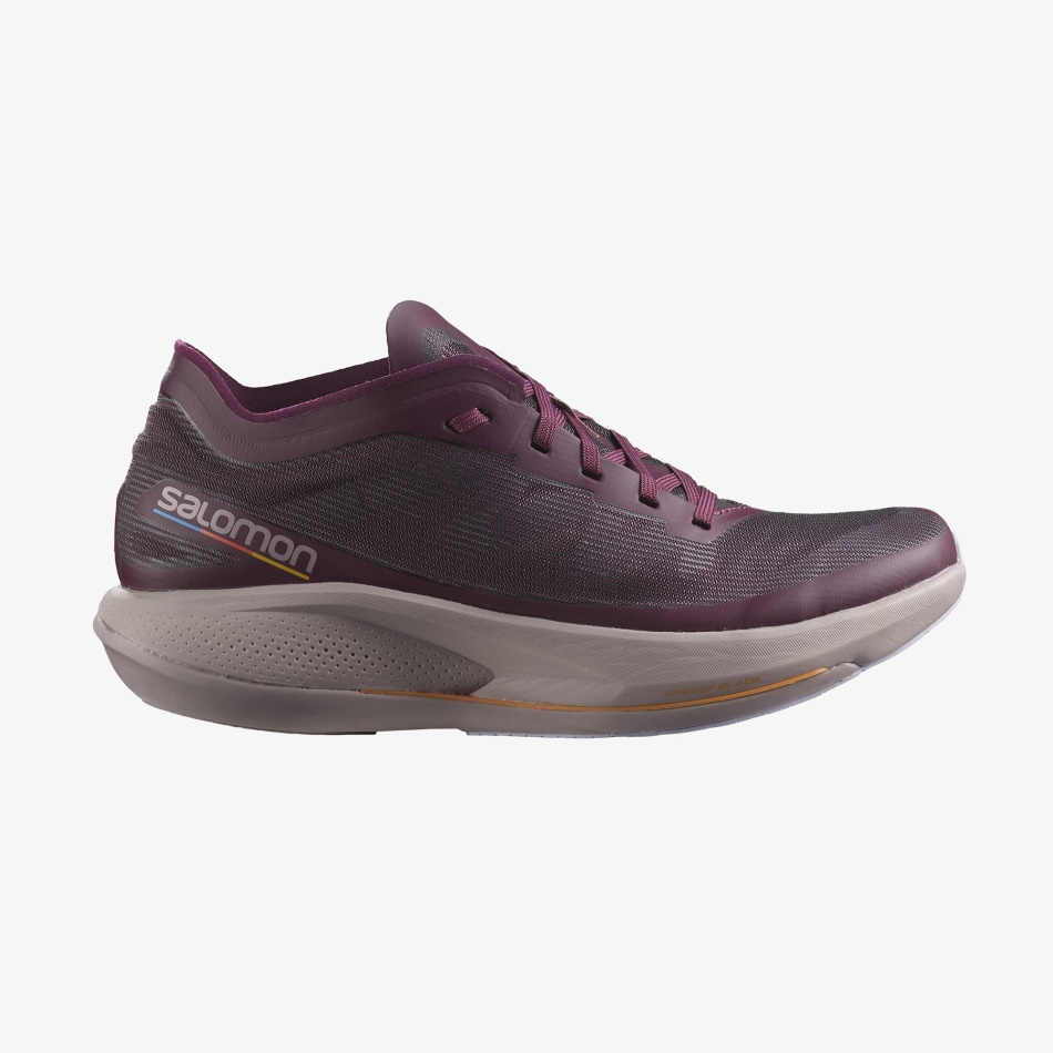 Salomon Phantasm W Cestni Tekaški Copat Grape Wine-quail-purple Heather