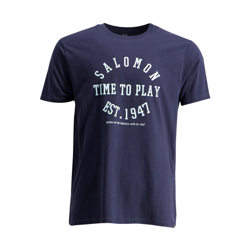 Salomon Prim Ss Tee B Mood Indigo