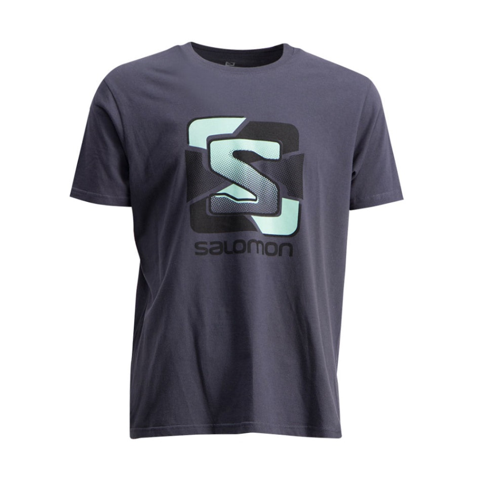 Salomon Shattered Ss Tee B Ebony