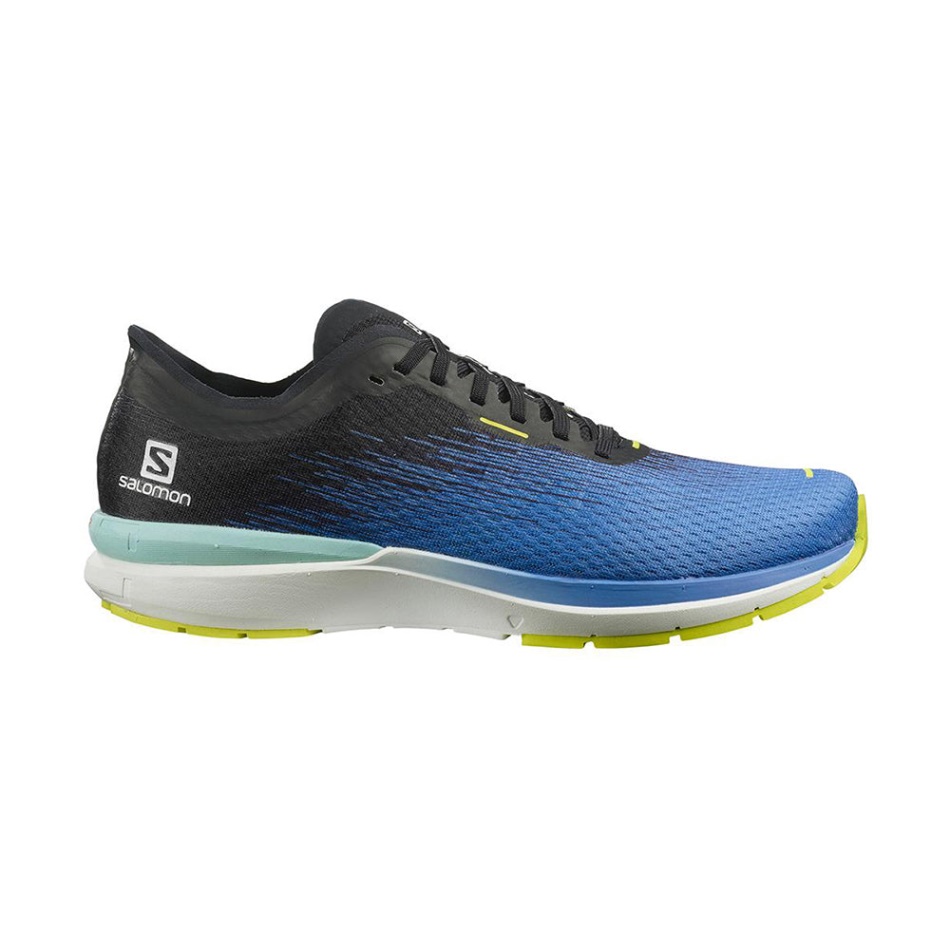 Salomon Sonic 4 Accelerate Cestni Tekaški čevlji Palace Blue-wht-evening Primose