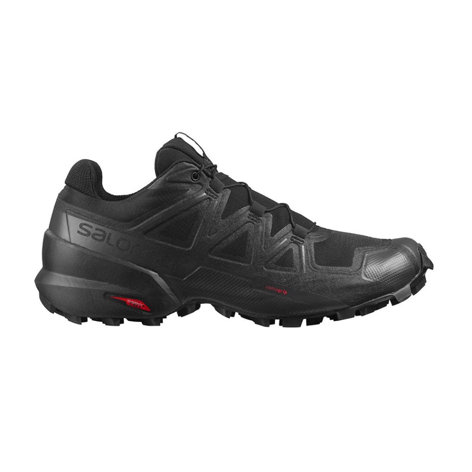 Salomon Tekaški čevelj Speedcross 5 W Black-black-phantom