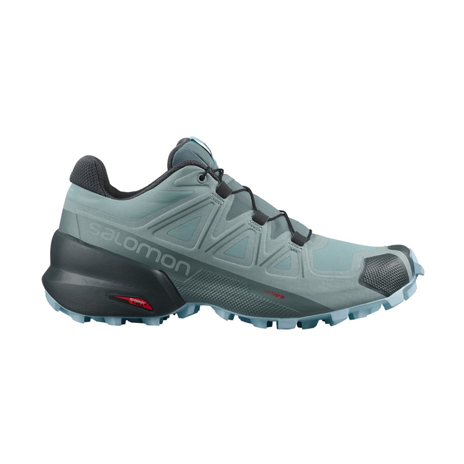 Salomon Tekaški čevelj Speedcross 5 W Slate-trooper-crystl Bl