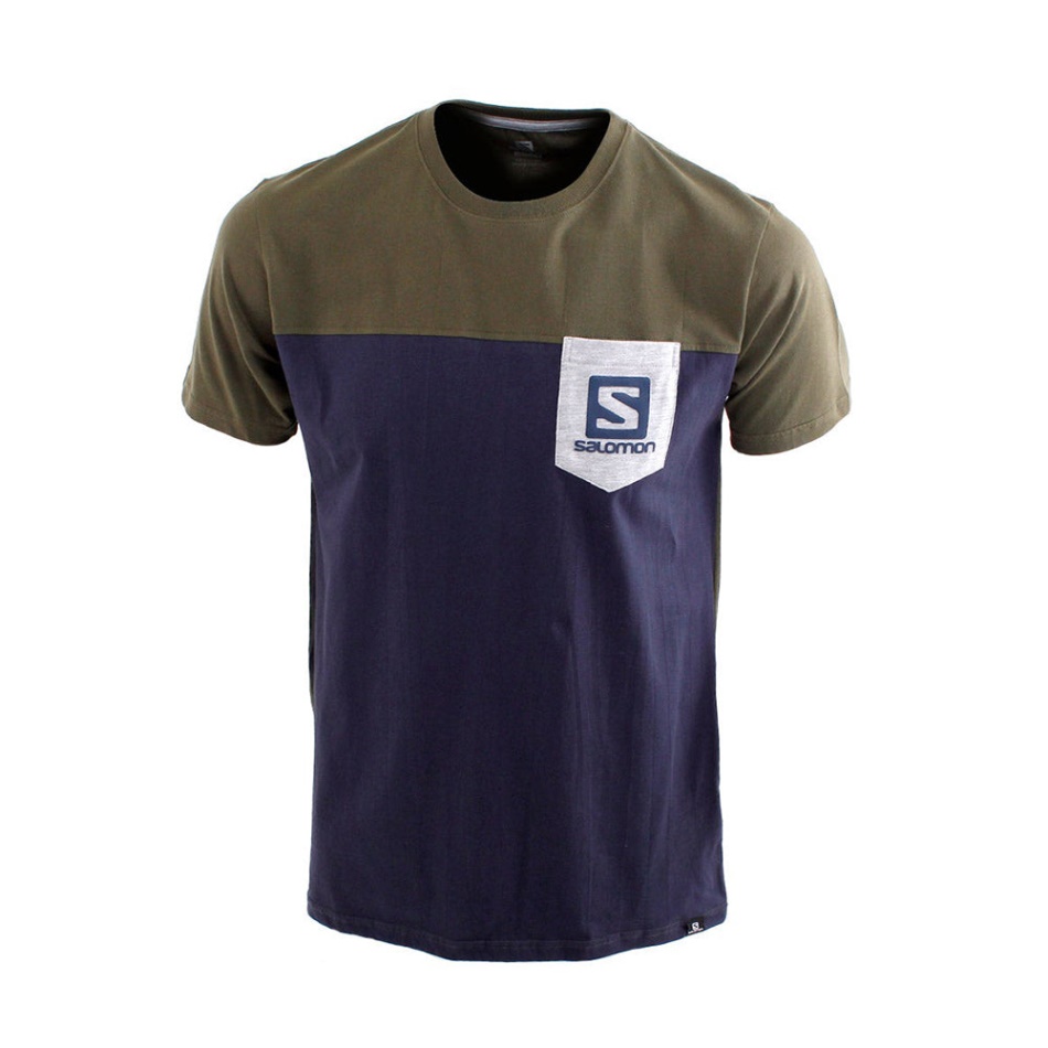 Salomon Split Ss Tee M Mood Indigo