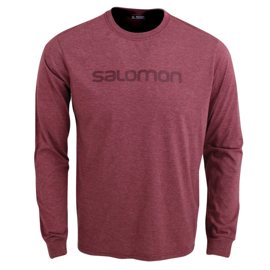 Salomon Strike Thru Ls Tee M Estate Blue