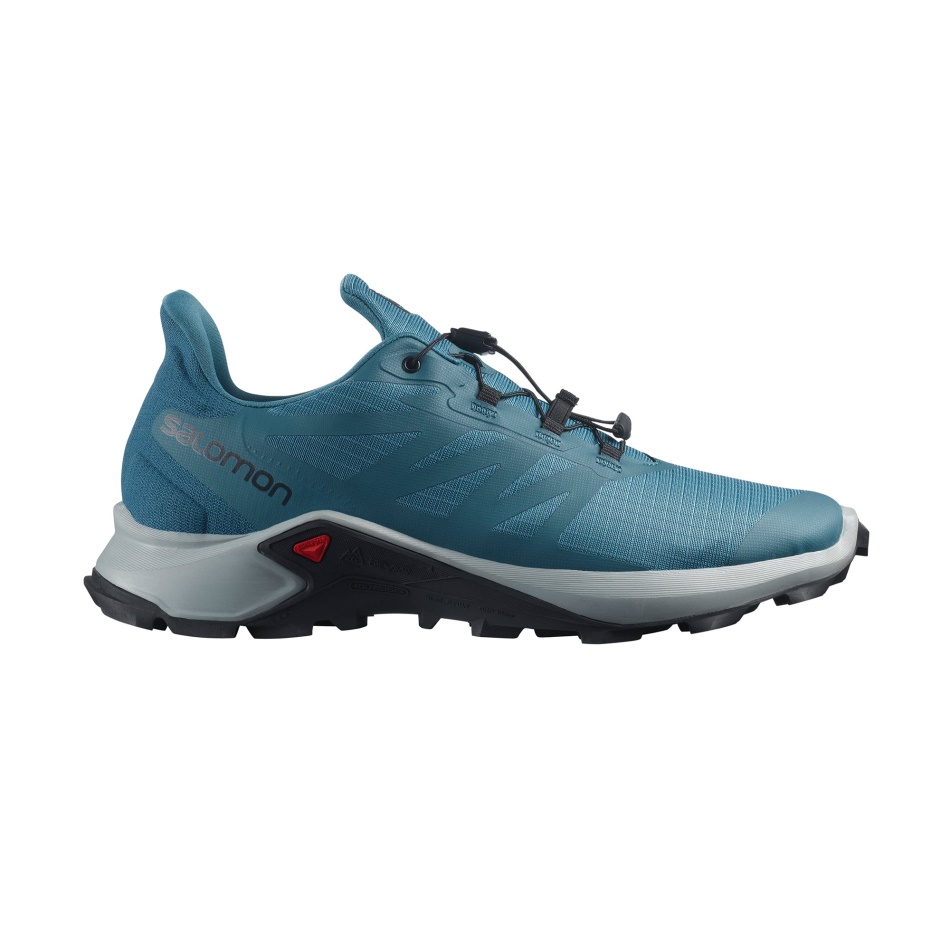 Salomon Supercross 3 Trail Tekaški čevelj Mallard Blue-quarry-black