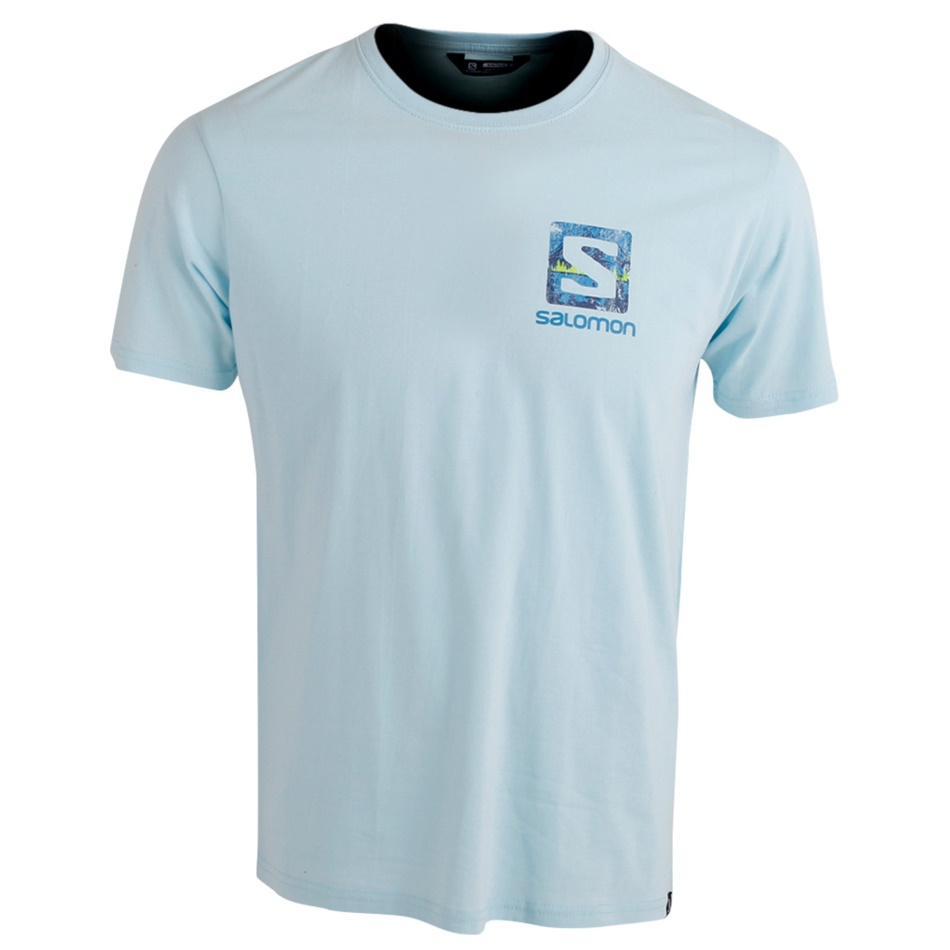 Salomon Trippy Ss Tee M Kristalno Modra