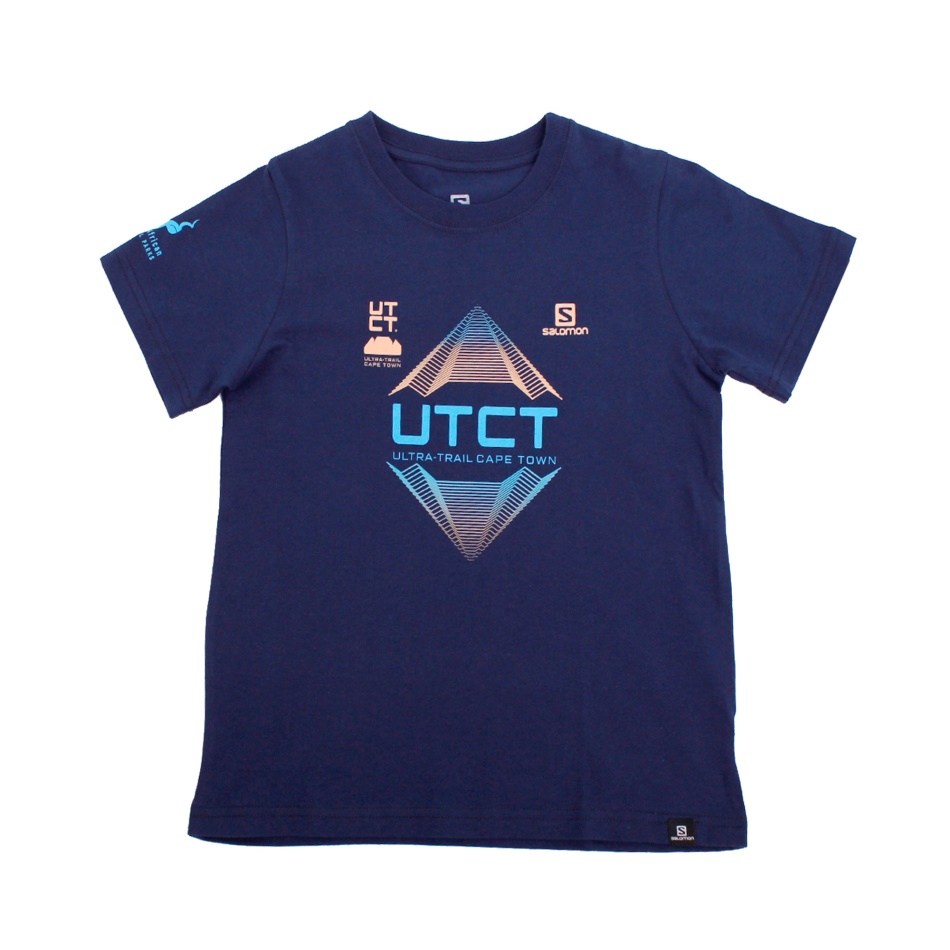 Salomon Utct 2019 Boys Ss Tee Night Sky