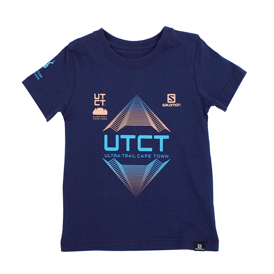 Salomon Utct 2019 Toddlers Ss Tee Night Sky