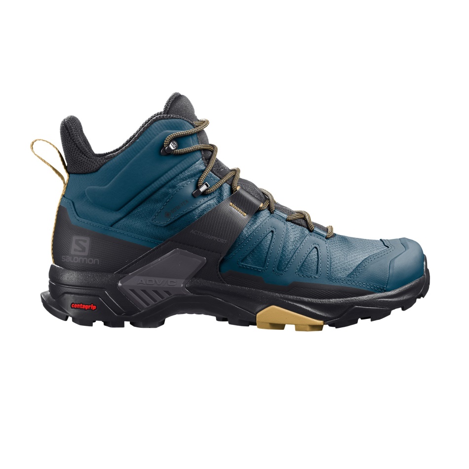 Salomon X Ultra 4 Mid Gore-tex Pohodniški čevelj Legion-black-fal