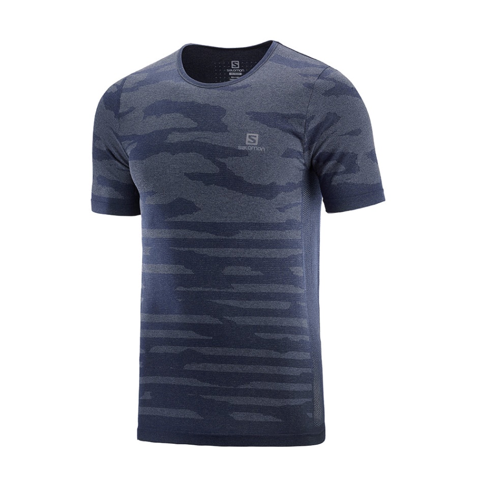 Salomon Xa Camo Tee M Night Sky Heather